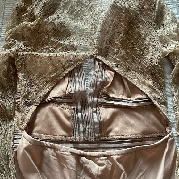 Lulus casita beige body suit - Picture 8 of 8